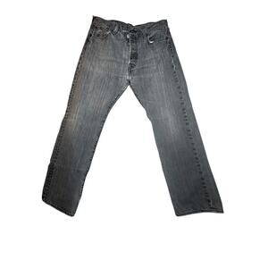 Levi’s 501 Men’s Jeans 34x30 Light Grey Button Fly